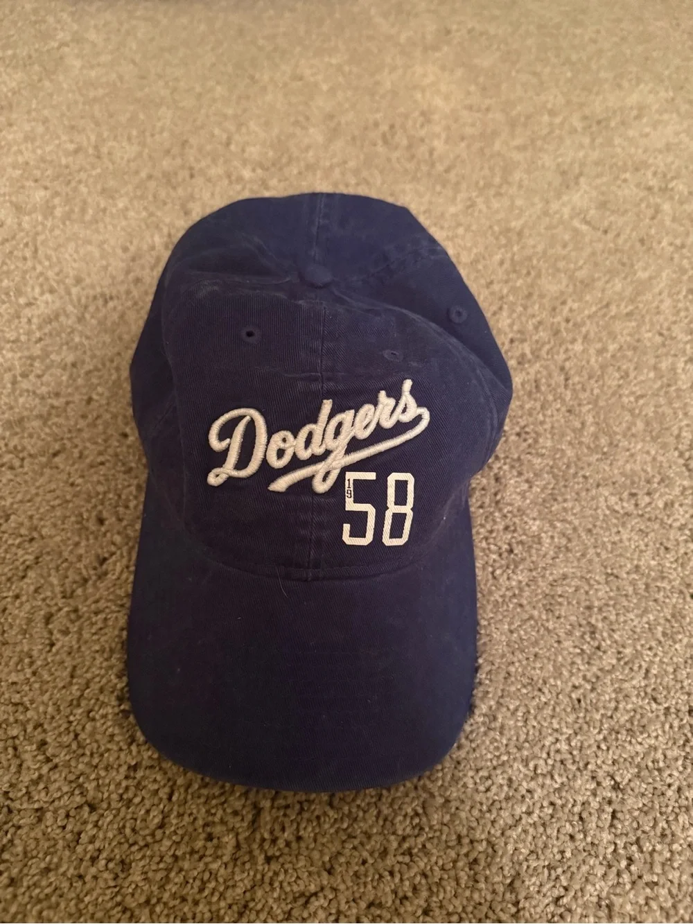 Dodgers brand Pink baseball cap